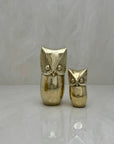 Vintage Brass Owls-Pair