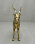 Vintage Brass Antelope