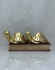 Vintage Brass Turtle Pals- A Pair