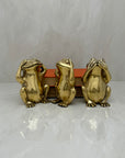 Vintage Morality Frogs Hear, Speak, See No Evil- A Set of Three