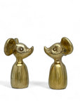 Vintage Brass Mouse-A Pair