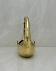 A Vintage Brass Bird Basket/Planter Or Cachepot- By Penco Industries