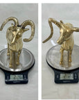 Cute Vintage Brass Antelopes-A Pair