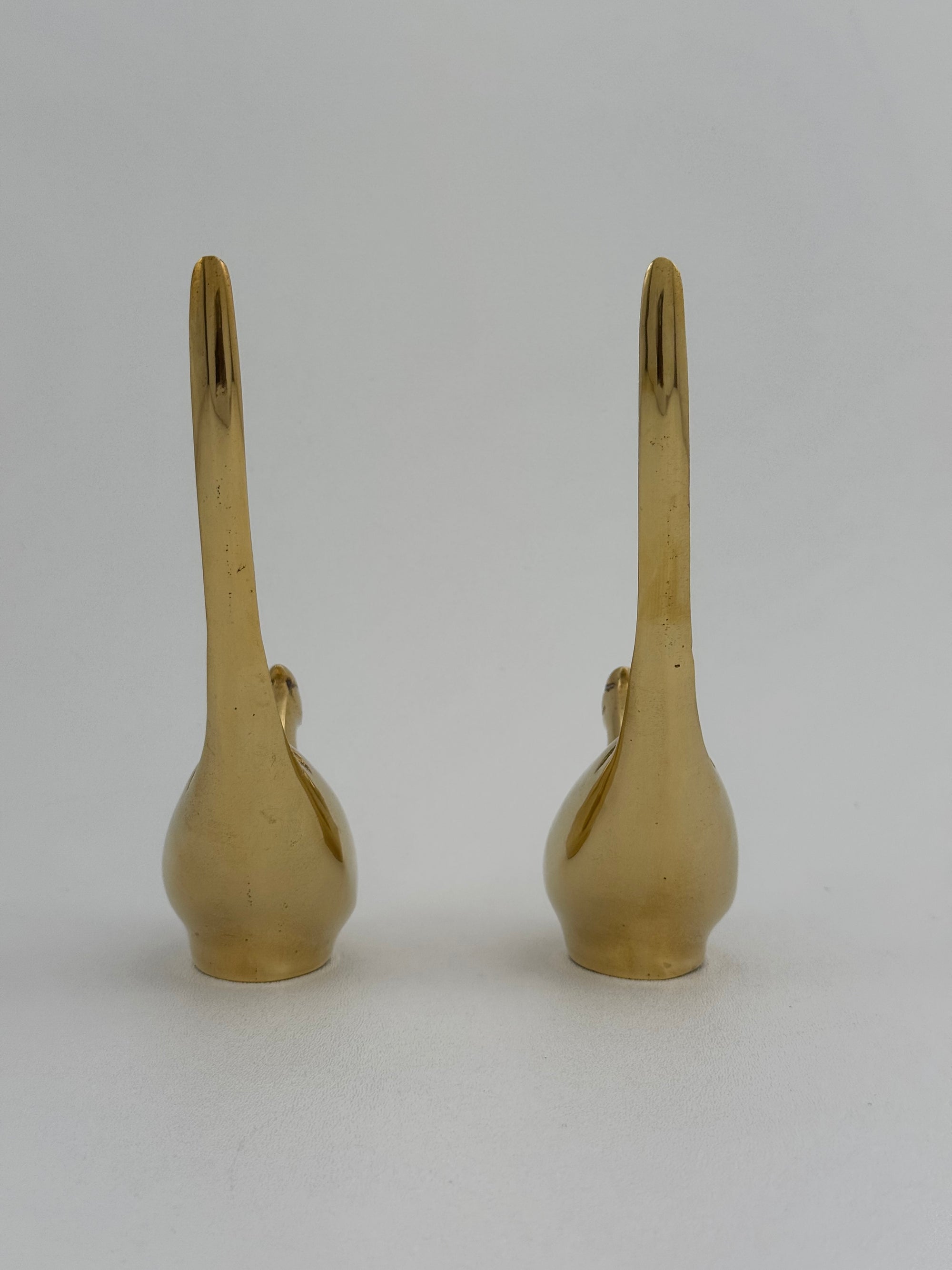 Vintage Brass Pheasant Pair – Elegant Mid-Century Figurines