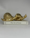 Vintage Brass Snails-A Pair