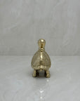 Vintage Small Brass Mating Turtles Ashtray