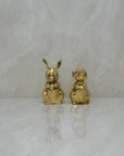 Vintage Brass Bunnies- A Pair