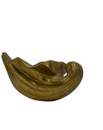 Vintage Brass Clam Shell Bowl – Hollywood Regency Mid-Century Accent