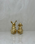 Vintage Brass Bunnies- A Pair