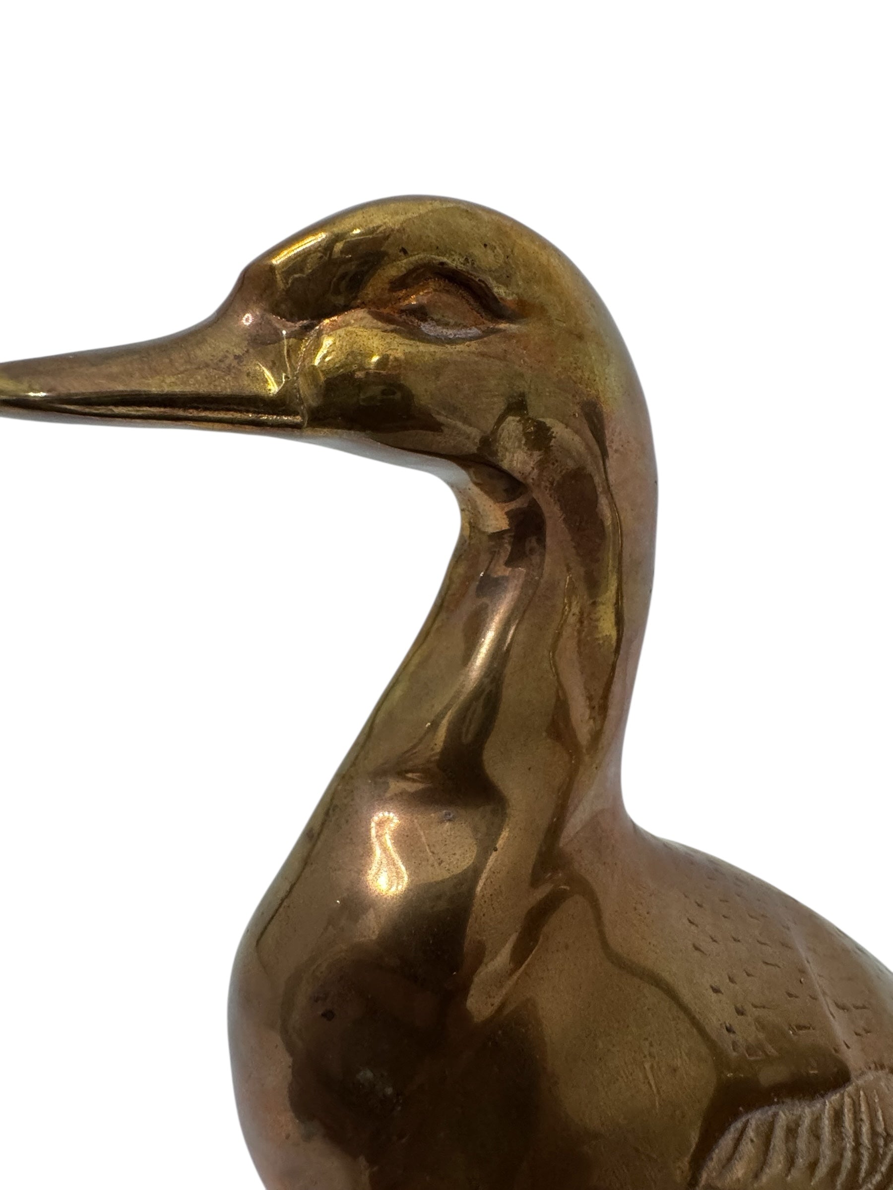 Vintage Brass Ducks