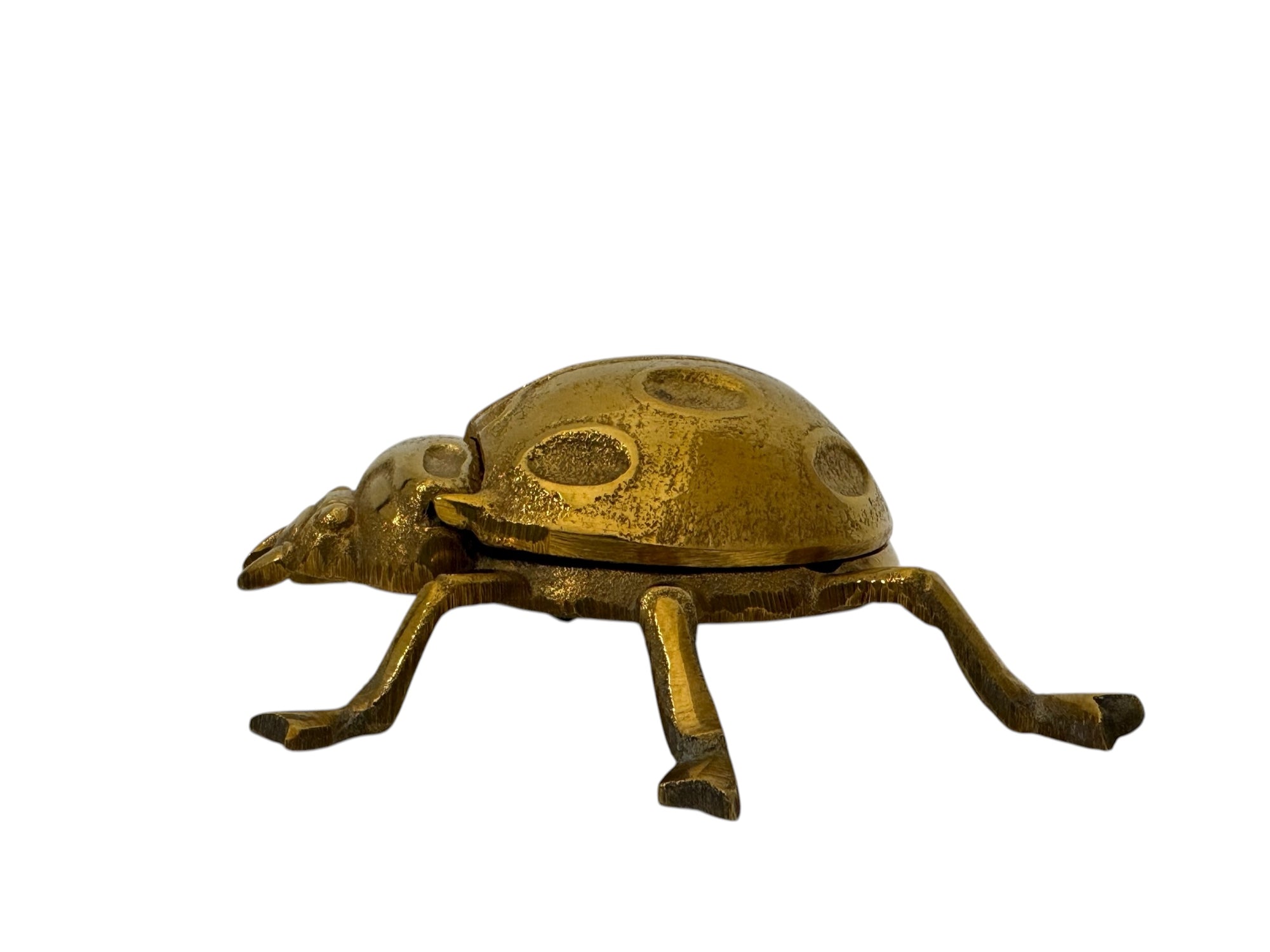 Vintage Brass Ladybug