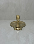 Vintage Brass Duck Dresser Tray