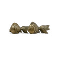 Small Vintage Brass Fish- A Pair