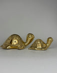 Vintage Brass Turtle Pals- A Pair