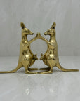 Vintage Brass Kangaroo Bookends-A Pair