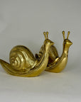 Vintage Brass Snails-A Pair