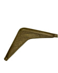 Vintage Brass Boomerang Ashtray