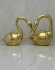 Vintage Brass Flamingos-A Pair