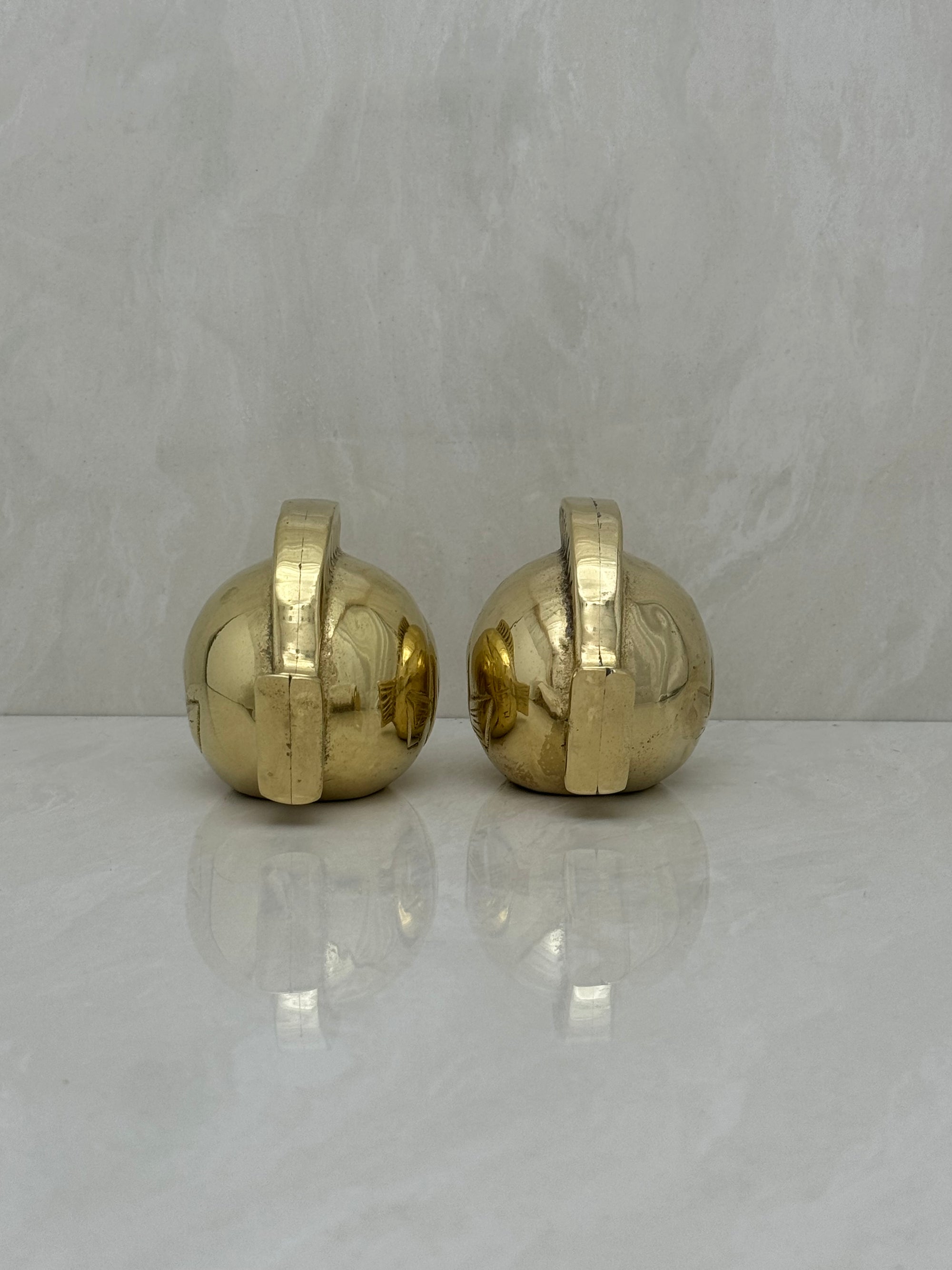 Vintage Brass Fish-A Pair