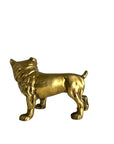 Vintage Brass Bulldog Figurine