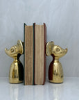 Vintage Brass Mouse-A Pair