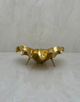 Vintage Brass Seashell Trinket Dish