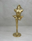Vintage Brass Ballerina