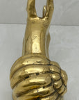 Vintage Brass Snail