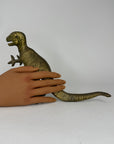 Vintage Brass Dinosaur Figurine / T-Rex Style Sculpture