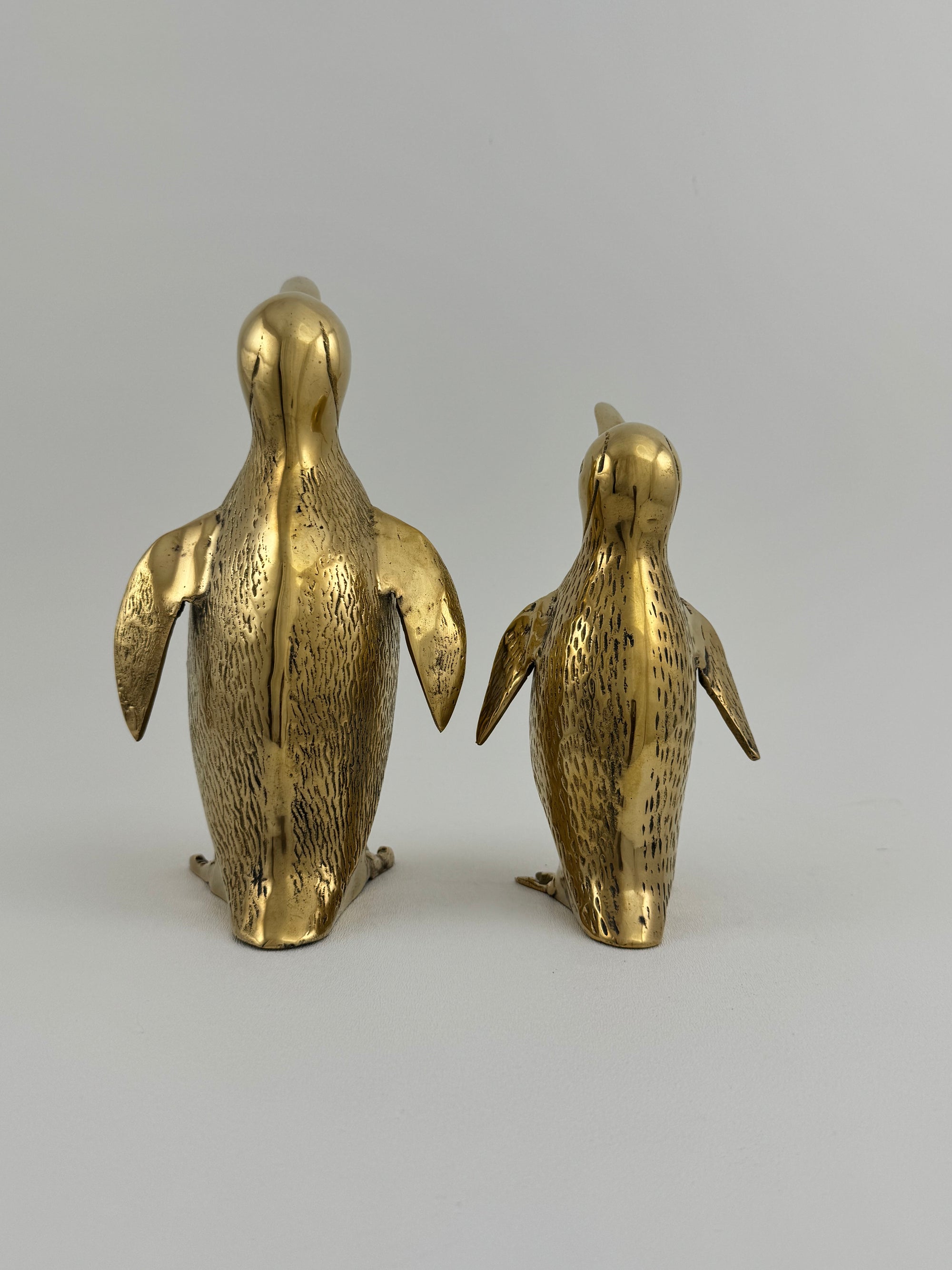 Vintage Brass Penguins-A Pair