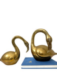 Vintage Brass Flamingo Pair | Mid-Century Sculptural Birds | Made in Korea