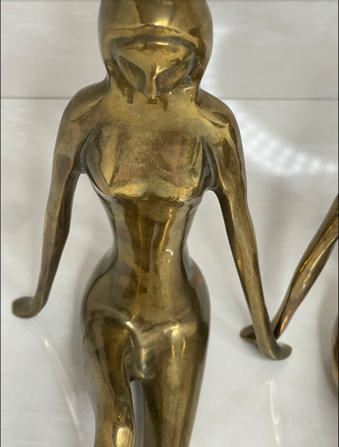 Vintage Brass Ladies-Pair