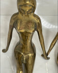 Vintage Brass Ladies-Pair