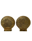 Vintage Brass Seashell Candle Holders by Crowning Touch – Set of 2