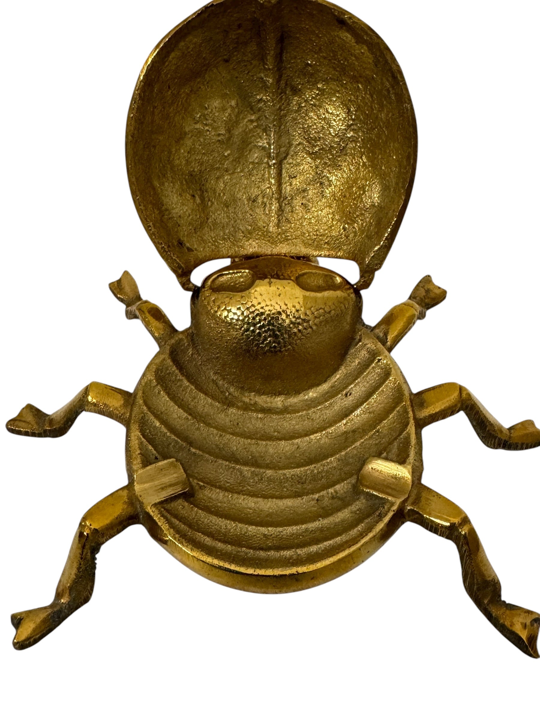 Vintage Brass Ladybug