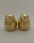 Rare Vintage Brass Chubby Bunny Rabbits-A Pair