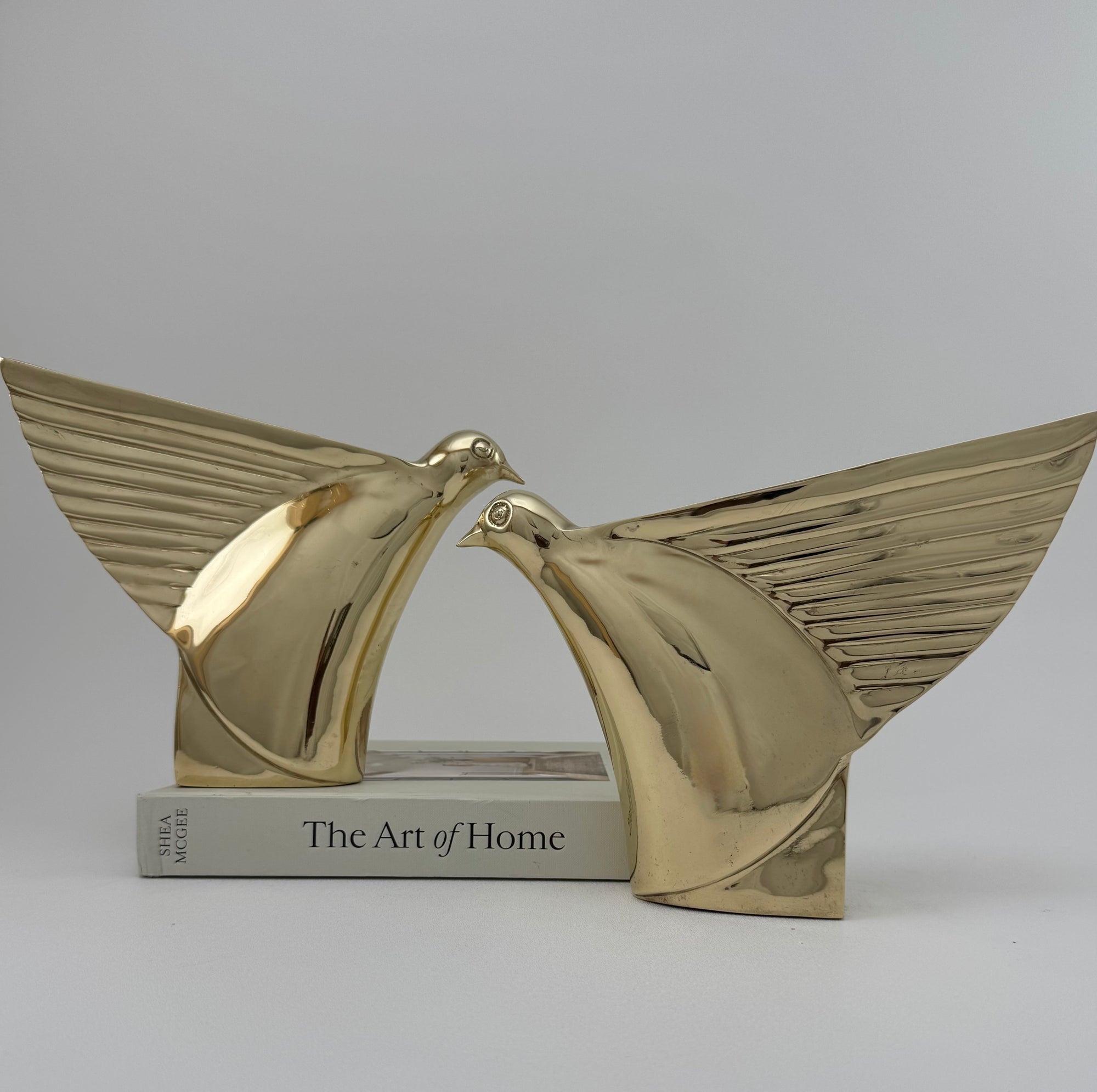 Dolbi Cashier Brass Birds-A Pair