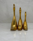 Vintage Brass Singing Ducks-A Set of Three