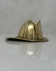 Vintage Brass Fireman’s Hat-A Figurine