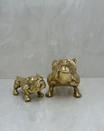 Pair of Vintage Brass Bulldogs - A Tribute to Fatherhood and Friendship