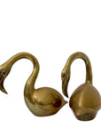 Vintage Brass Flamingo Pair | Mid-Century Sculptural Birds | Made in Korea