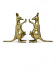 Vintage Brass Kangaroo Bookends-A Pair