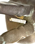 Vintage 1981 Dolbi Cashier Ram Horn Sculptures