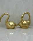 Vintage Brass Flamingos-A Pair