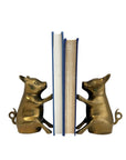 Vintage Brass Sitting Pig Pair – Made in Malaysia