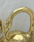 Vintage Brass Flamingos-A Pair