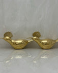 Vintage brass Birds-A Pair