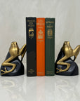 Vintage Bombay Frog on Rock Bookends-A Pair