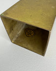 Vintage Brass Obelisks- A Pair