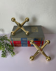 Vintage Brass Jax- A Pair